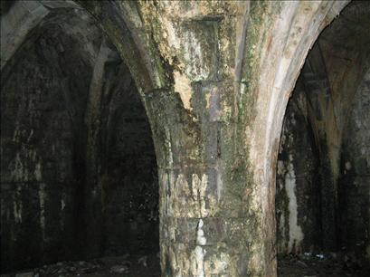 Inside the crypt