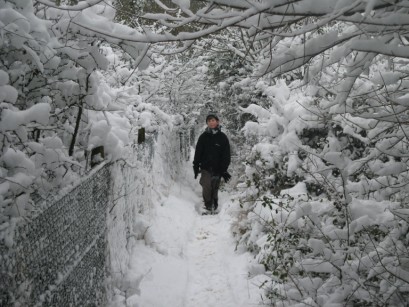 Will above Whitecliffe Quarry