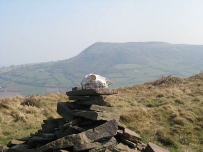 Looking at Skirrid Fawr from Bryn Arw