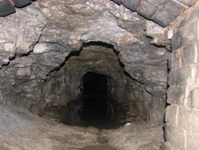 Connecting tunnel at Gellifelen Tunnels