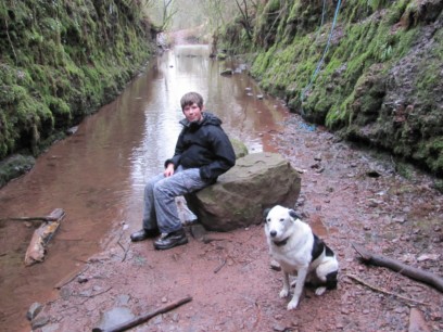 15 stunning miles and now a flooded tunnel. Ace!