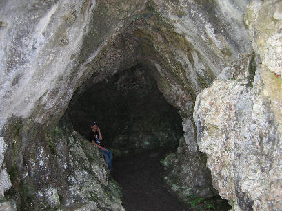 Will in King Arthur's Cave