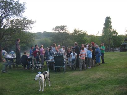 At the BBQ