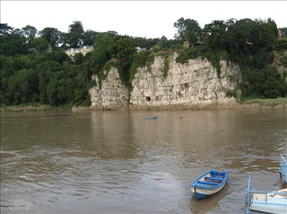 Chepstow cliffs