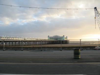 Clevedon Pier at night