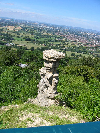 The Devil's Chimney on Leckhampton Hill