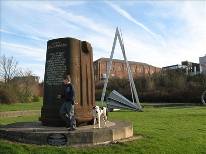 Unusual art in Merthyr