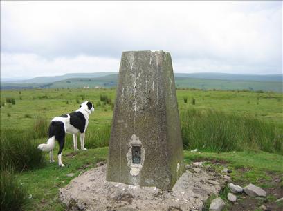 Bob enjoying the views at Mynydd Bedwellty