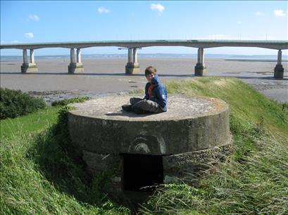 Pill box near the Severn crossing