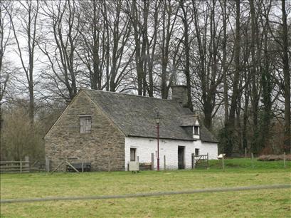 One of many lovely farmhouses rebuilt in the museum