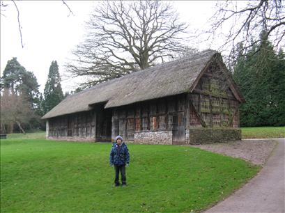 Will at St Fagans in a very dodgy hat