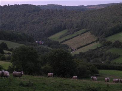 It was a bit dark when we placed the cache over Valley Brook