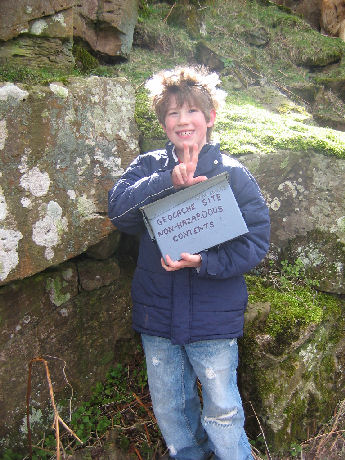 Will with the ammo box at Go Garway Gliding