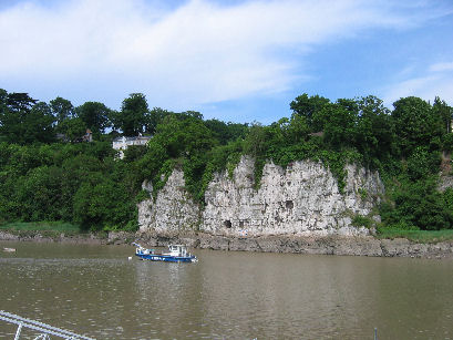 The River Wye at Chepstow