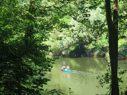 The River Wye - but not at Brockwier as I forgot my camera